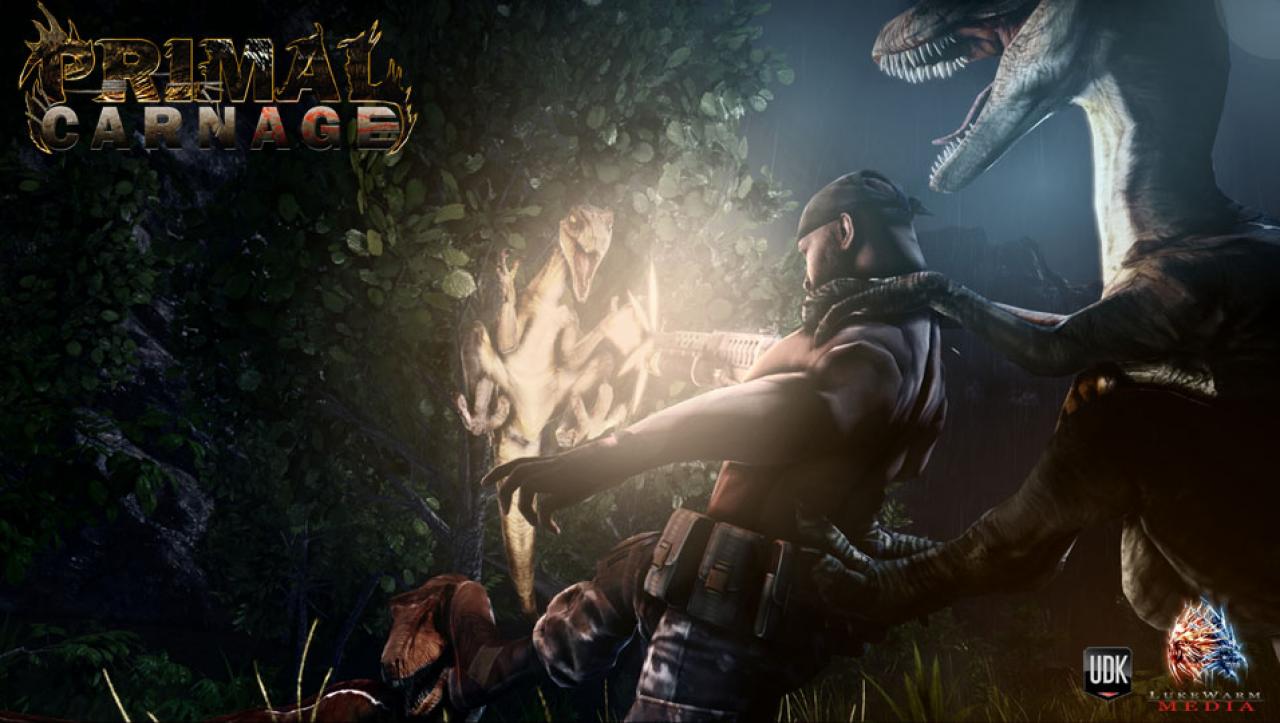 [21/11/2010] Primal Carnage: Menschen vs. Dinosaurier im Dschungel. Dank Unreal Engine 3 wird das genial einfache Spielkonzept von Lukewarm Media hoffentlich auch hübsch. (13)