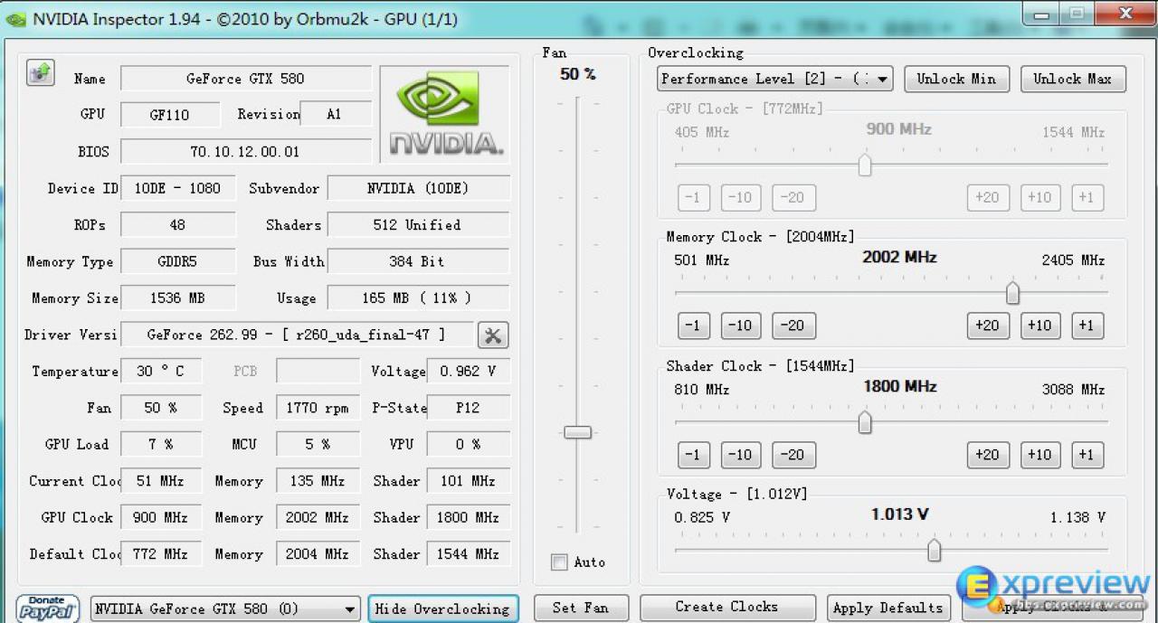 [07/11/2010] 900 MHz bei Standardspannung statt 772 MHz