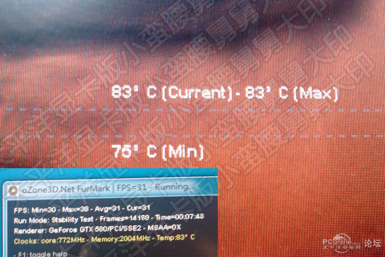 [07/11/2010] Nur 83 Grad Celsius im Furmark?