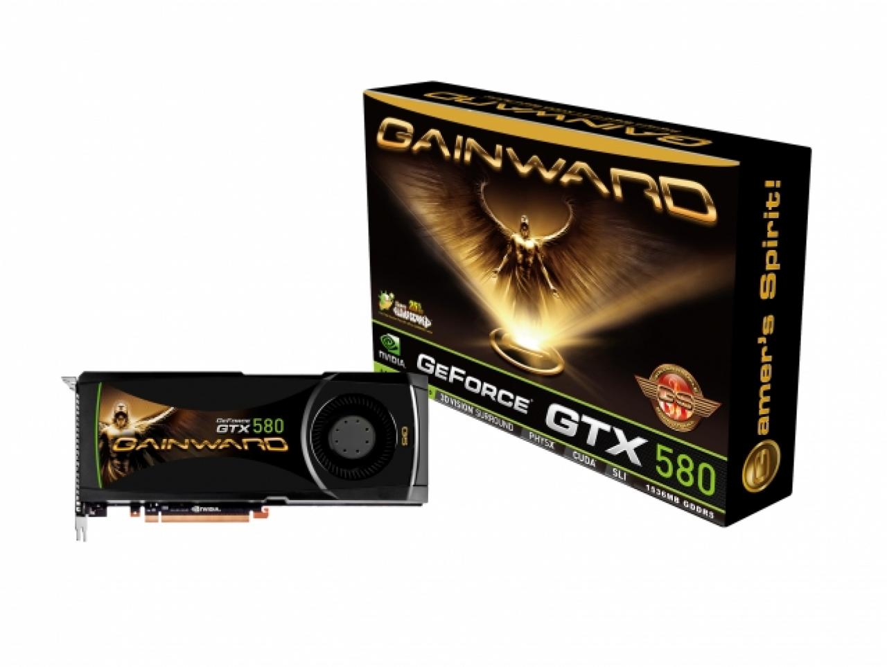[10/11/2010] Gainward Geforce GTX 580 1536MB GDDR5 