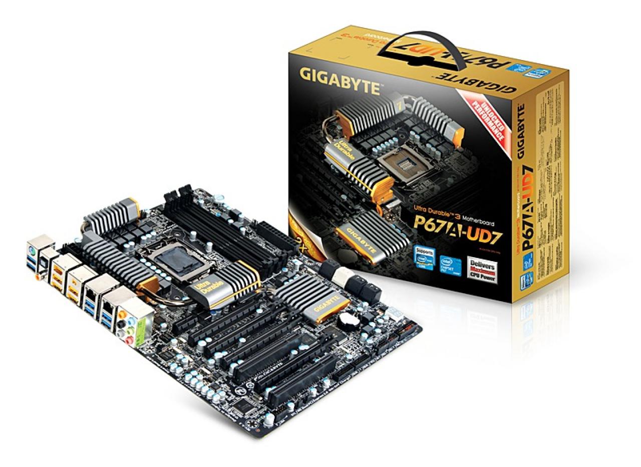 [19/11/2010] Beispielfoto Sockel 1155: Gigabyte P67A-UD7