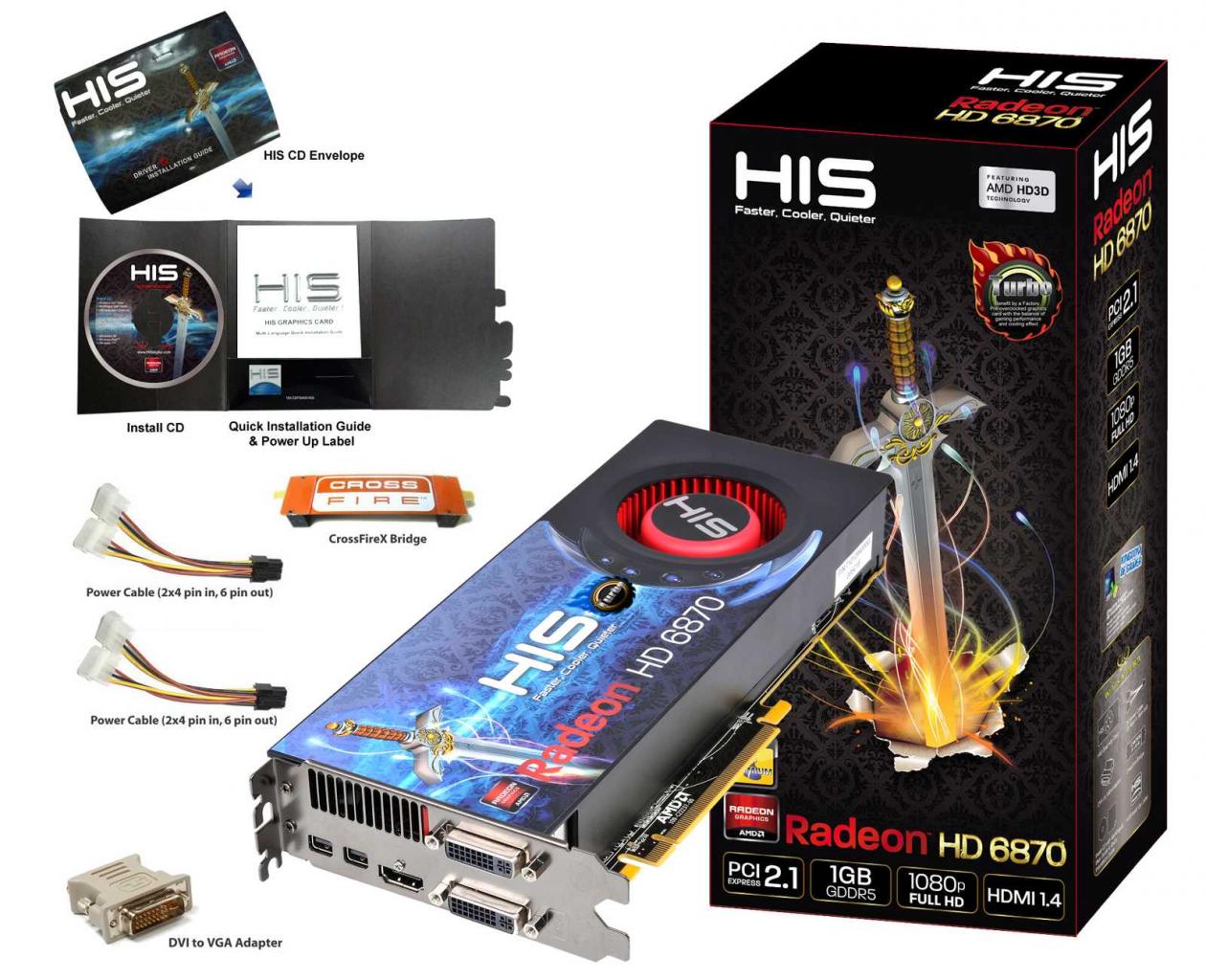 [08/11/2010] HIS 6870 Fan Turbo: HIS präsentiert werksübertaktete Radeon HD 6870
