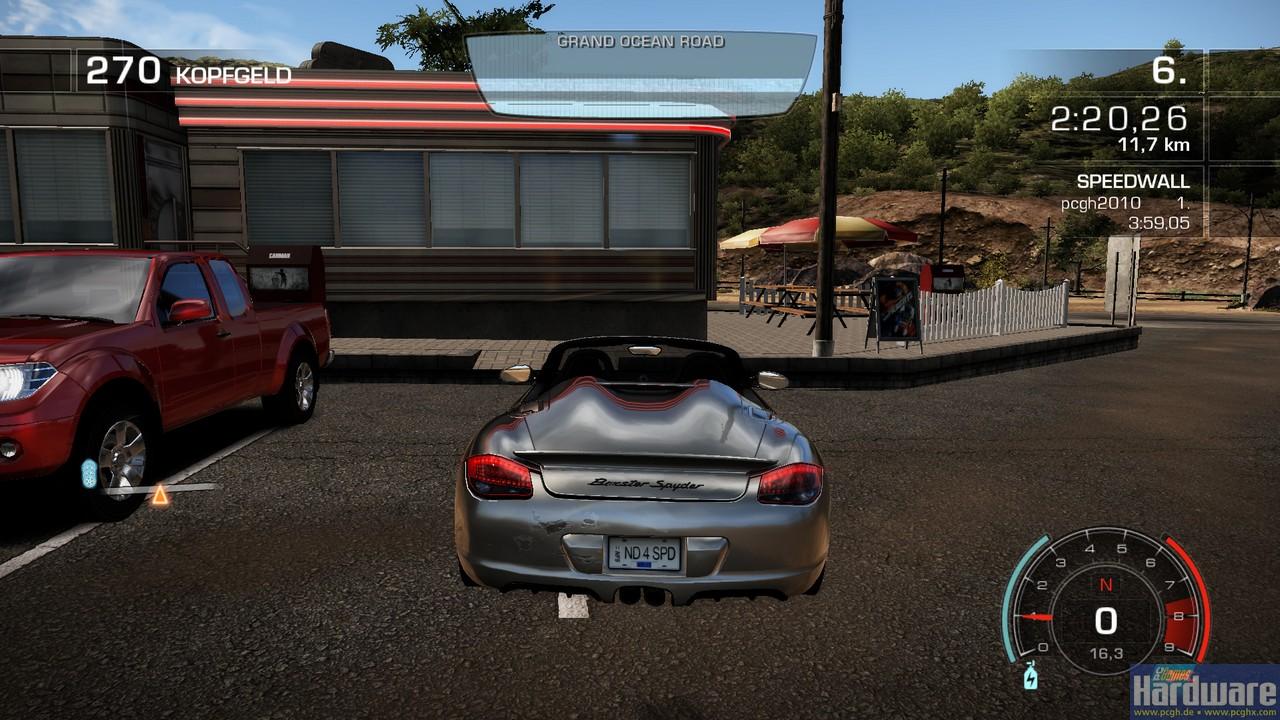 [22/11/2010] Hot Pursuit Flop schwebende Autos