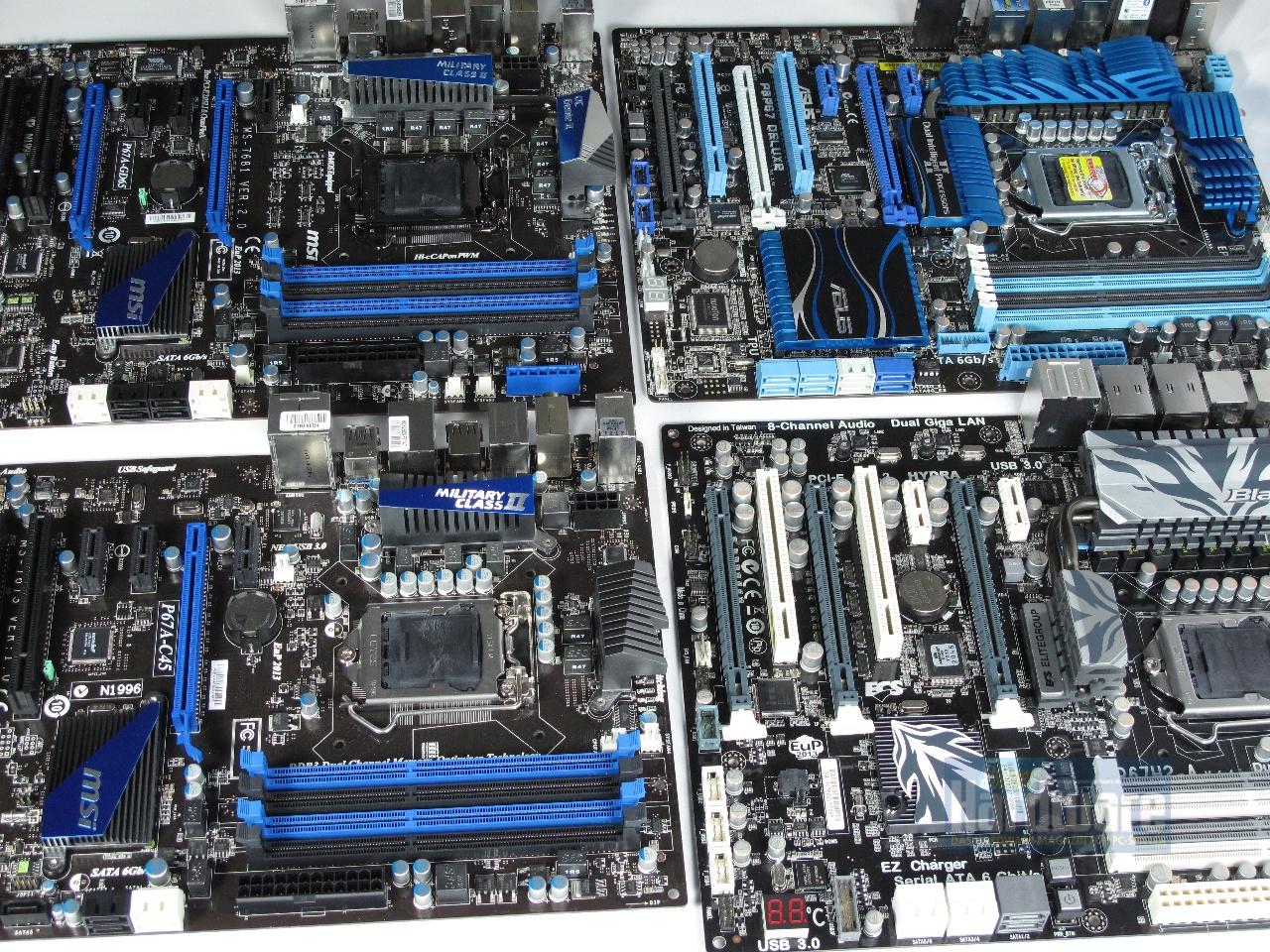 [17/11/2010] Intel Boards Übersicht