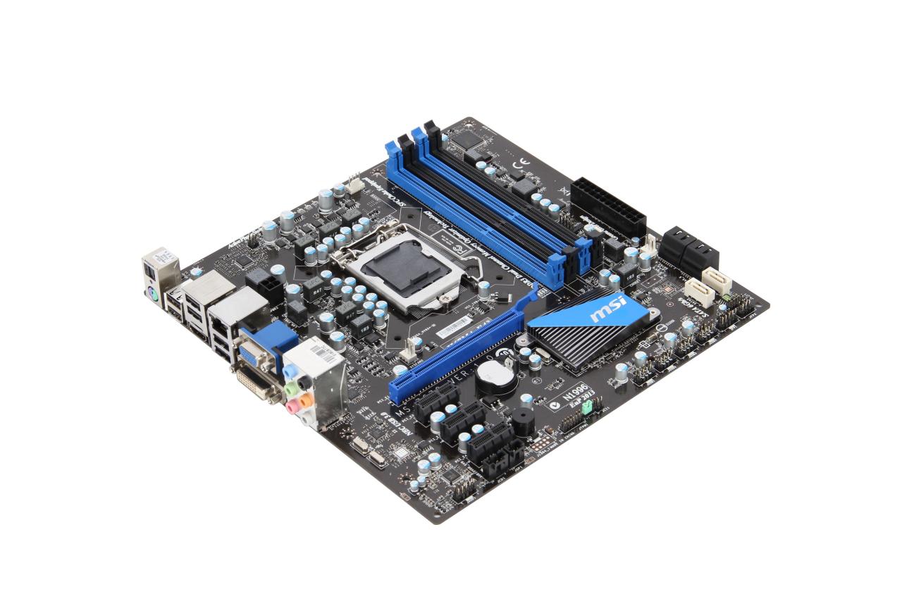 [19/11/2010] MSI H67MS-E43: ... muss ohne USB 3.0 auskommen.