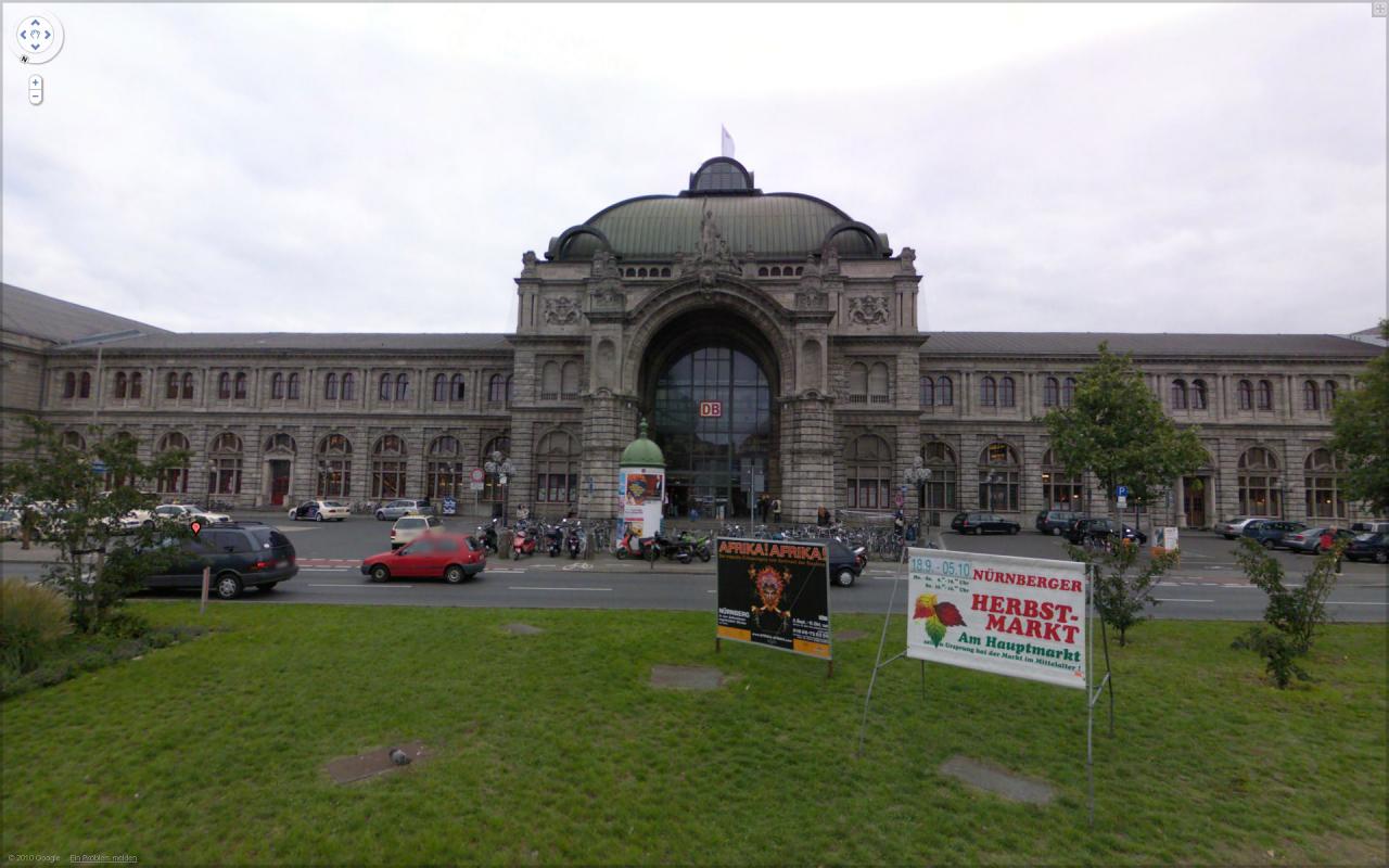 [19/11/2010] Deutsche Bahn: Kostenloses WLAN für 30 Minuten pro Tag an 105 Bahnhöfen (im Bild: Nürnberger Hauptbahnhof)