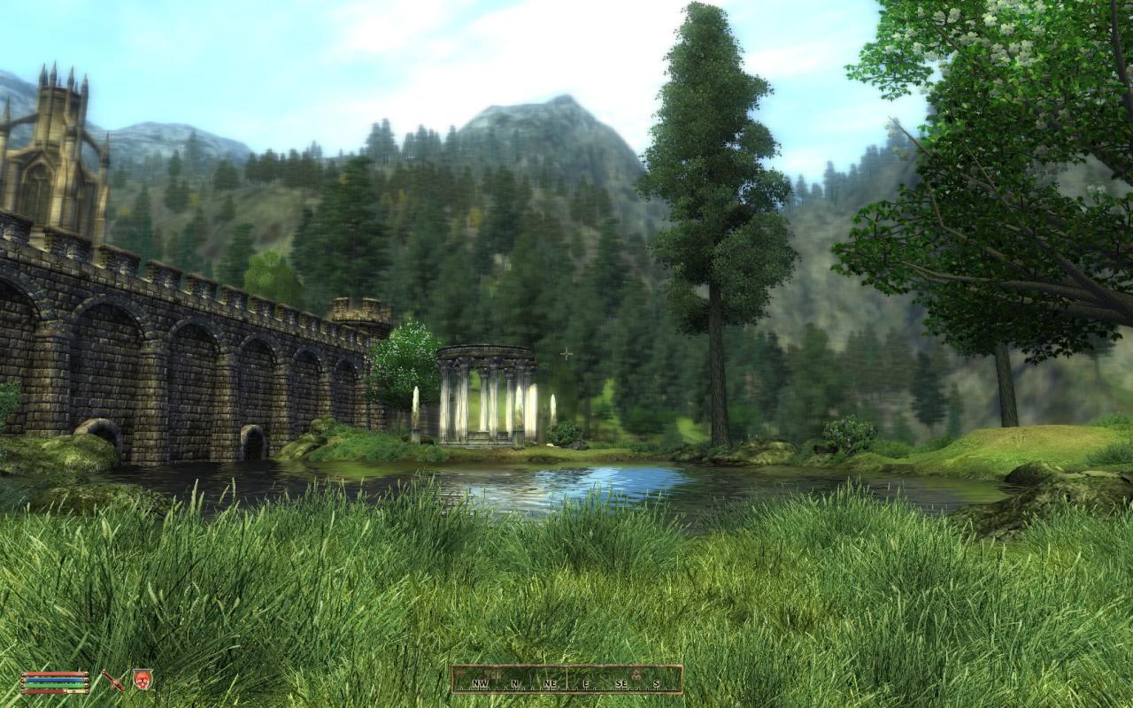 [19/11/2010] The Elder Scrolls III Oblivion (2006) war grafisch eine Wucht und sieht mit Mods auch heute noch überzeugend aus