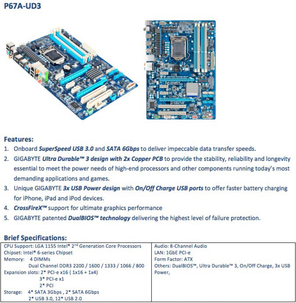 [01/11/2010] Gigabyte P67A-UD3 (4)