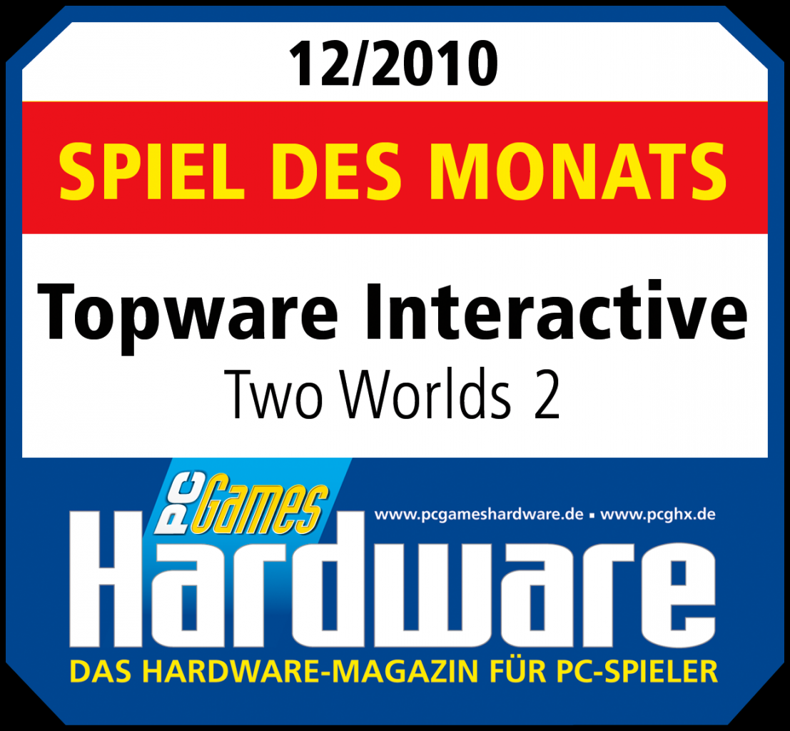 [04/11/2010] Two Worlds 2: Spiel des Monats PCGH 12/2010
