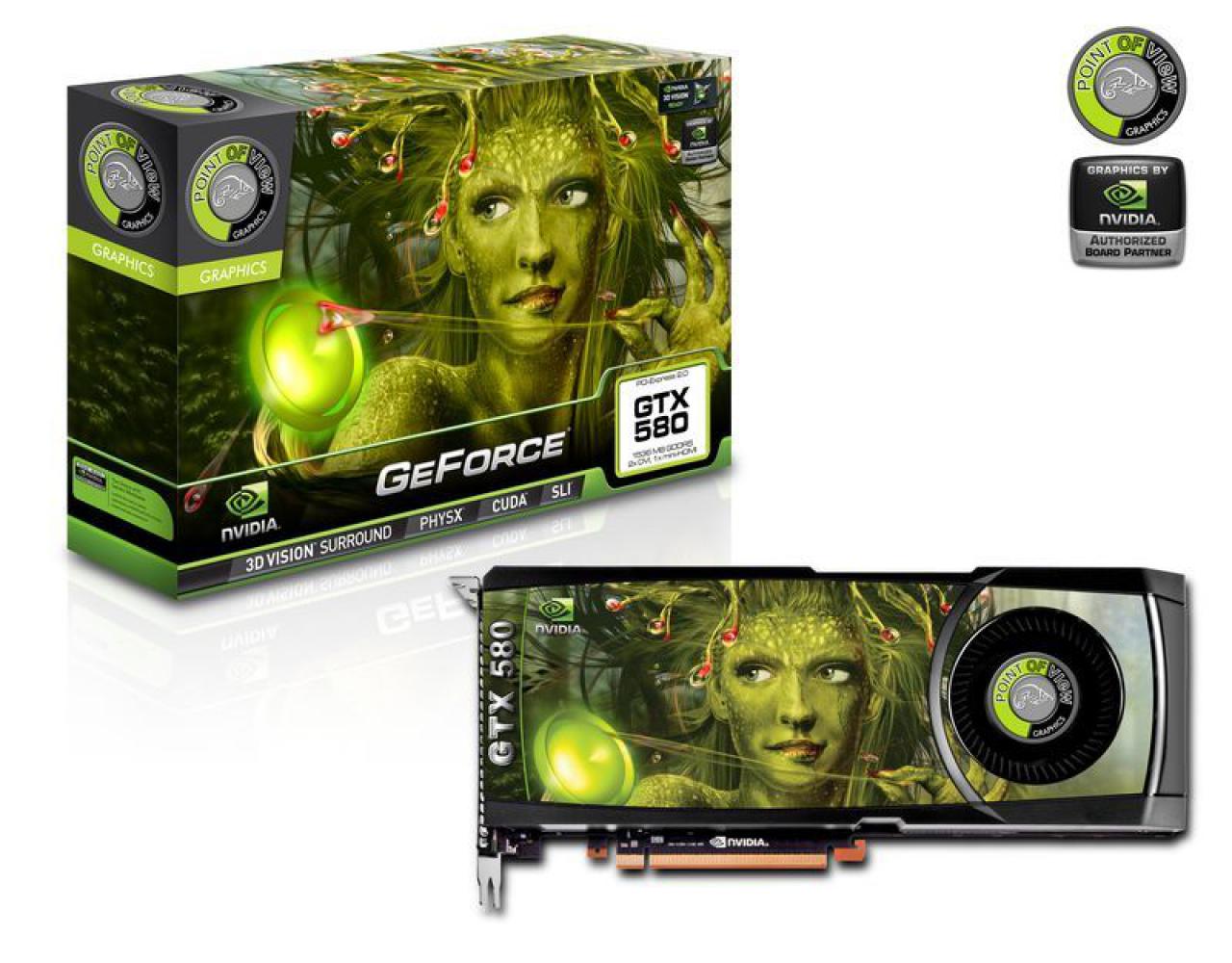 [10/11/2010] Point of View Geforce GTX 580