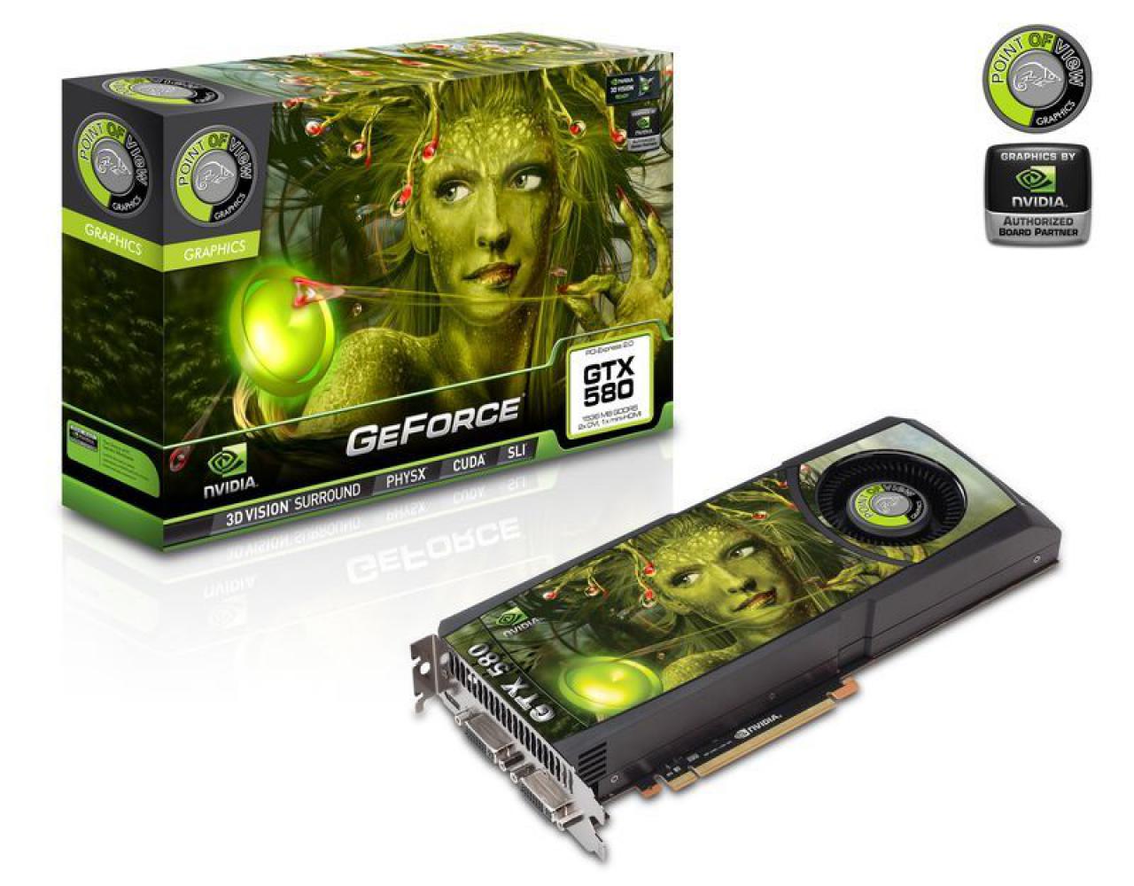 [10/11/2010] Point of View Geforce GTX 580