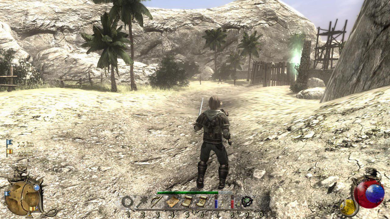 [10/11/2010] Two Worlds 2 FLOP: Kein AF im Hintergrund in Kombination mit Parallax Occlusion Mapping