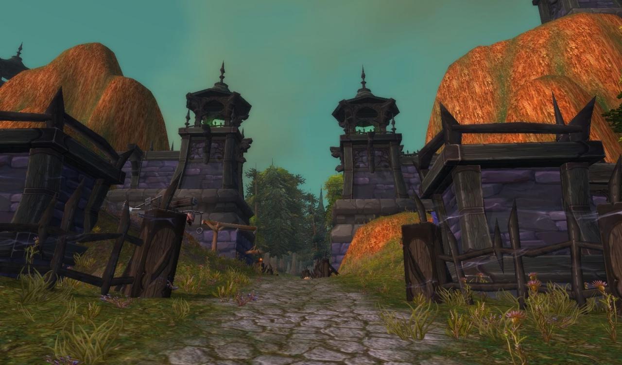 [19/11/2010] World of Warcraft jetzt und mit Cataclysm: der Vergleich. Das Bollwerk in Tirisfal nachher.