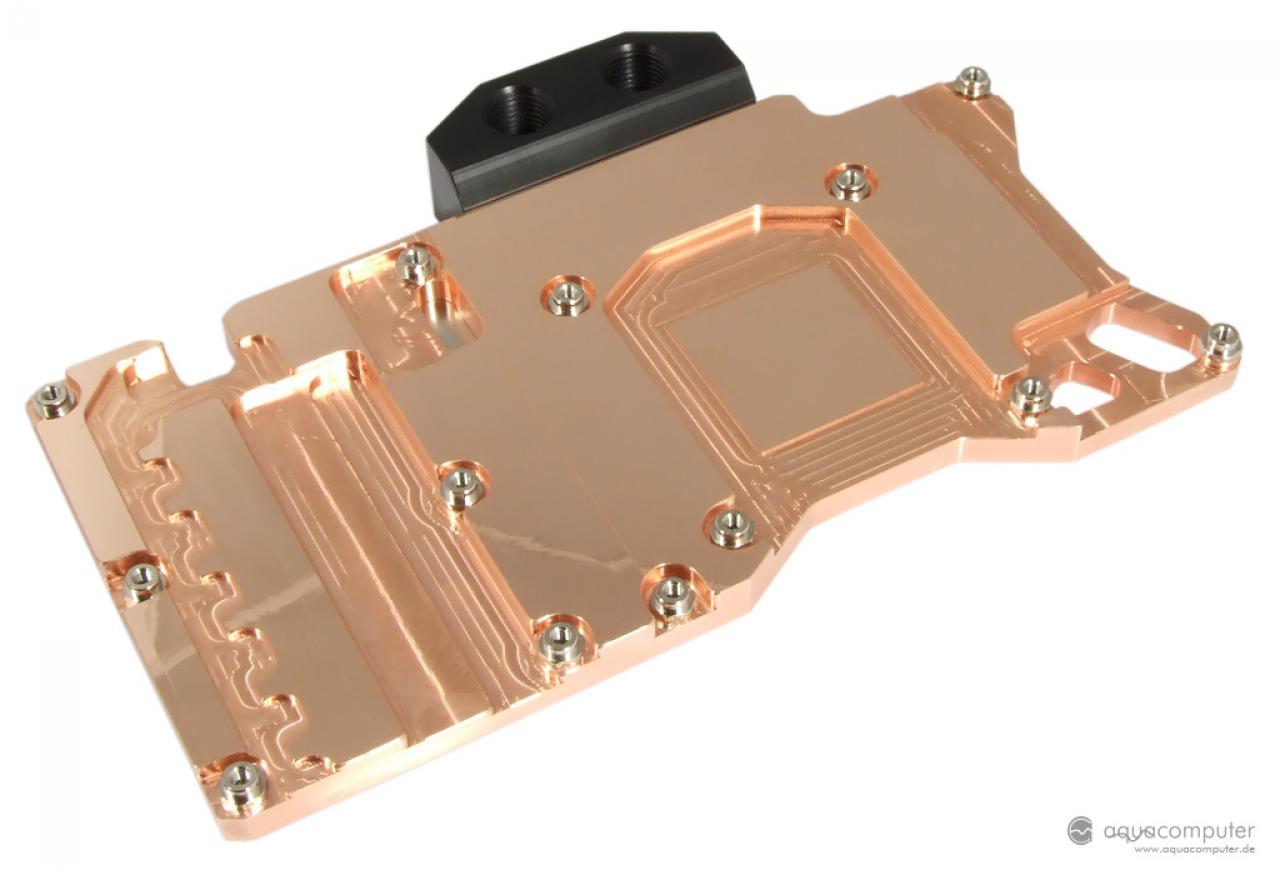 [10/11/2010] Aqua Computer Aquagrafx GTX 580: Erste Fotos und Infos zur GTX 580 Wasserkühlung veröffentlicht (2)