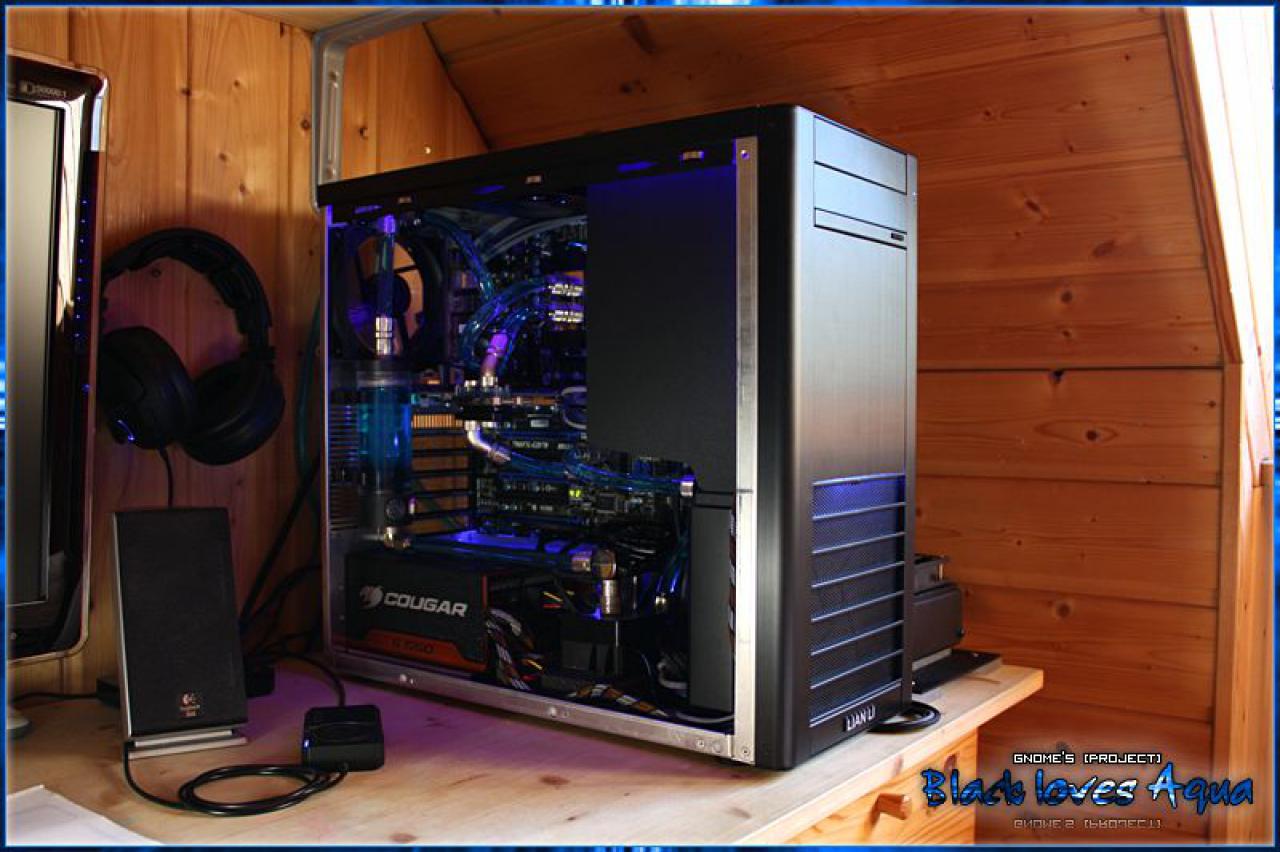 [19/11/2010] Black loves Aqua: Erstklassige Bilder der edlen Wakü-Casemod (10)
