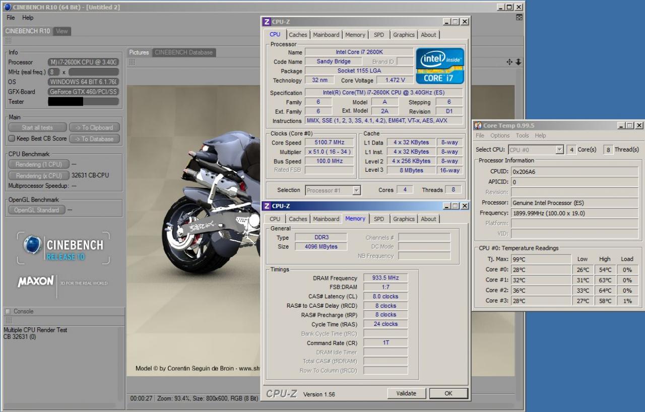 [19/11/2010] Benchmarks: Sandy-Bridge-CPU Core i7-2600K auf 5,1 GHz übertaktet (8)