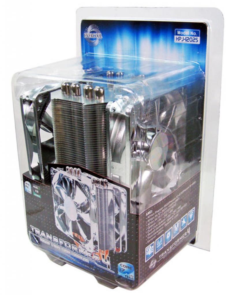 [03/11/2010] Evercool Transformer 4 Plus: Verbesserte Version des Transformer 4 Kühler vorgestellt (5)