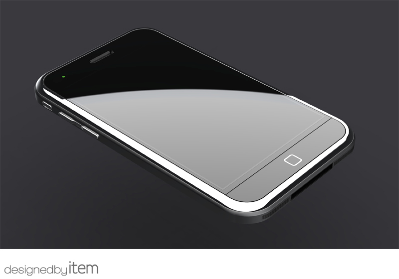 [15/11/2010] So könnte möglicherweise das iPhone 5 von Apple aussehen.