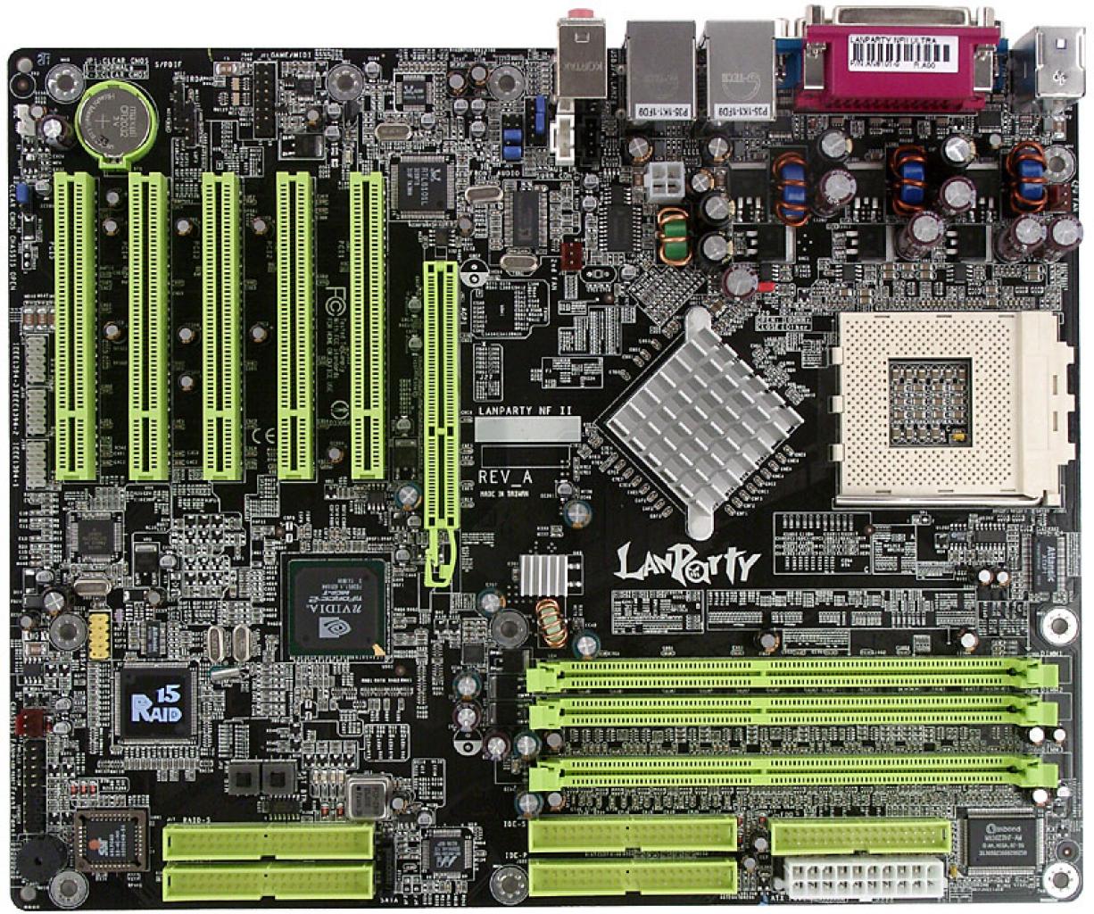 [22/11/2010] DFI Lanparty Nforce 2: DFI ist zu dieser Zeit eine Macht und kann Preise verlangen, wie es heute EVGA tut.