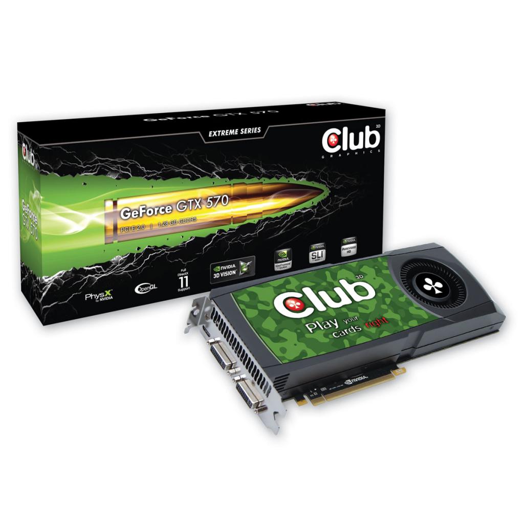 [07/12/2010] Club 3D Geforce GTX 570