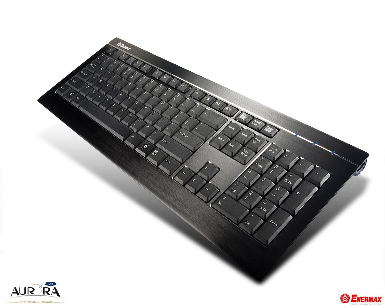 [15/12/2010] Enermax Aurora Lite: Neue Generation der Aurora-Tastaturserie (9)