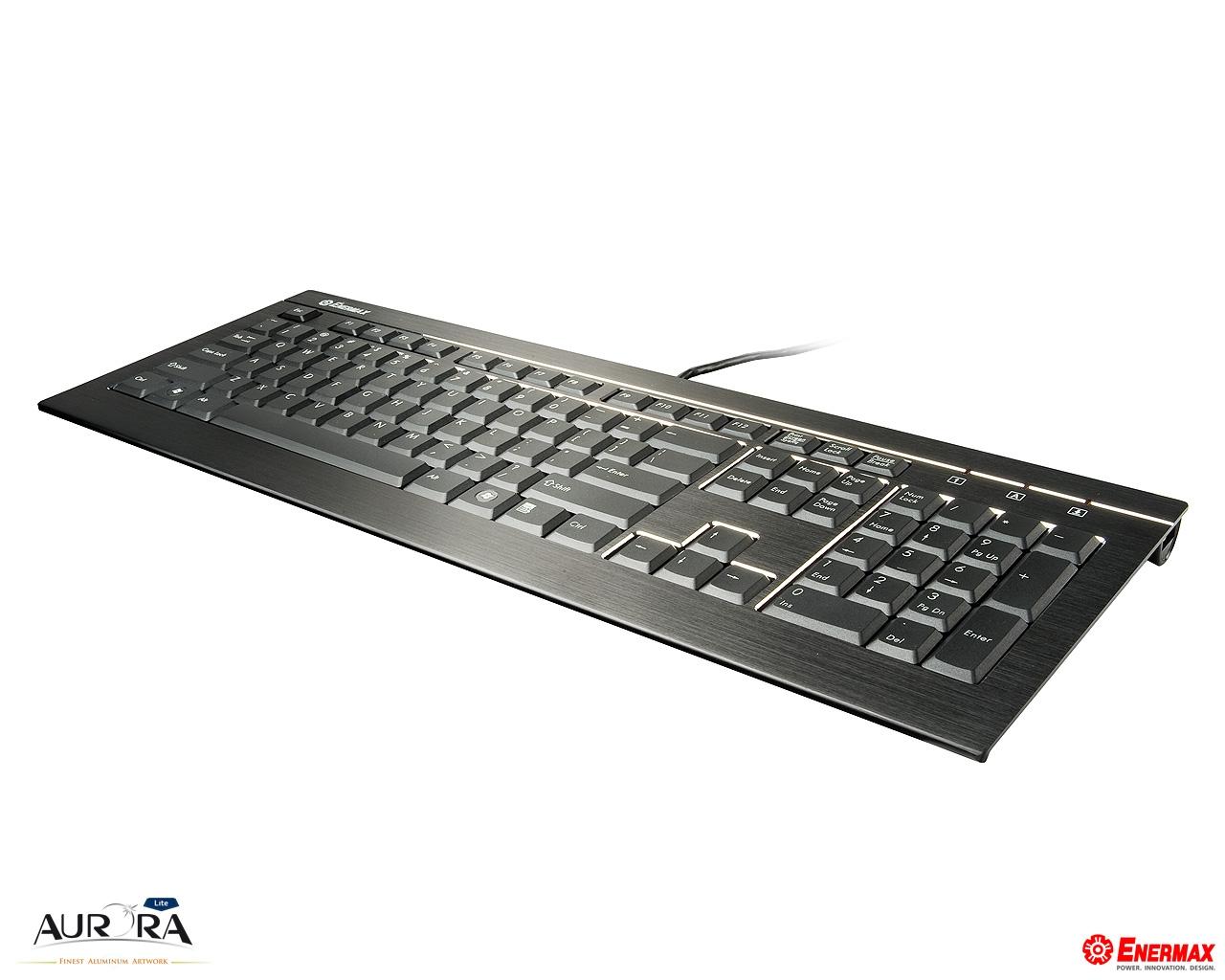 [15/12/2010] Enermax Aurora Lite: Neue Generation der Aurora-Tastaturserie (5)
