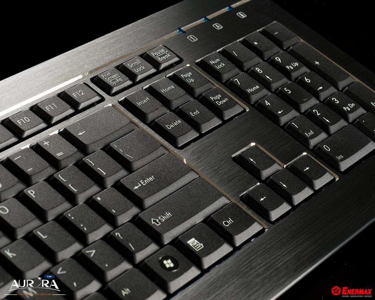 [15/12/2010] Enermax Aurora Lite: Neue Generation der Aurora-Tastaturserie (6)