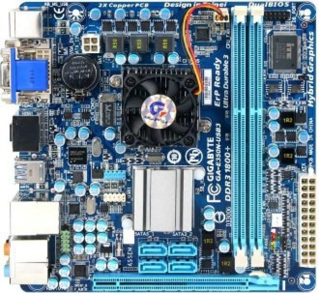 [08/12/2010] Gigabyte: Mini-ITX-Mainboard mit AMD Fusion-Prozessor