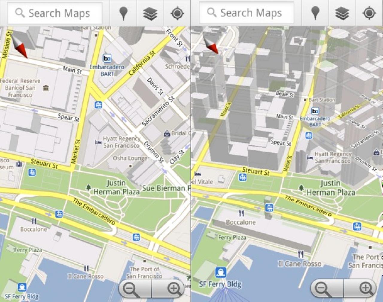 [17/12/2010] Standortdaten sind auf modernen Smartphones eine alltägliche Angelegenheit, mit der sich beispielsweise über Google Maps die Position des Anwenders auf einer Karte darstellen lässt.