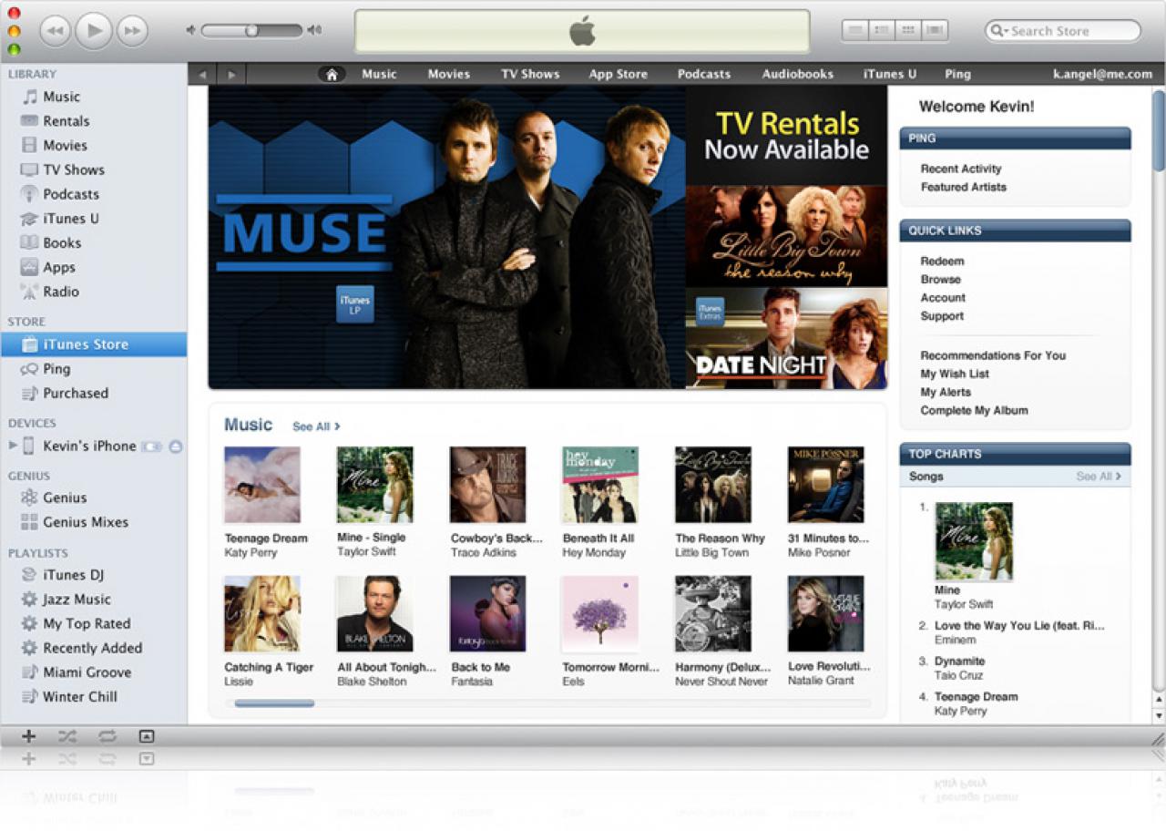 [17/12/2010] iTunes: Die Apple-Software zum Kaufen und Organisieren von Musik geht in Version 10.1.1. (5)
