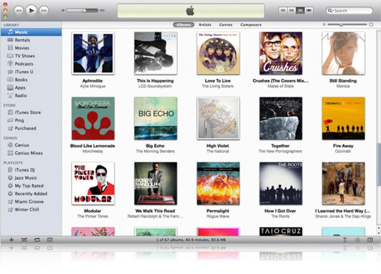 [17/12/2010] iTunes: Die Apple-Software zum Kaufen und Organisieren von Musik geht in Version 10.1.1. (7)