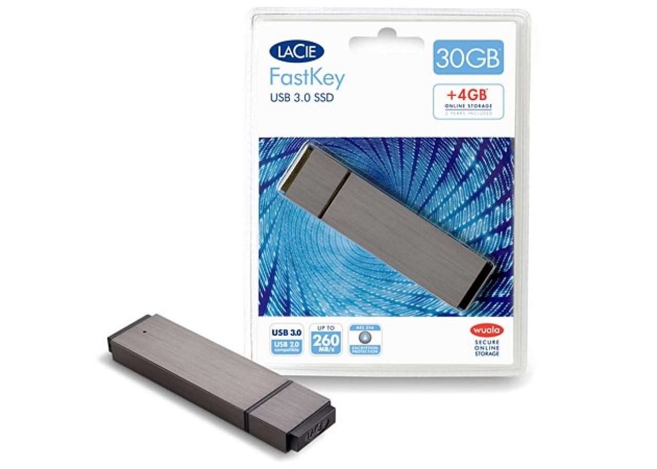[20/12/2010] Lacie Fastkey: USB-3.0-SSD als USB-Stick mit bis zu 120 GByte (2)