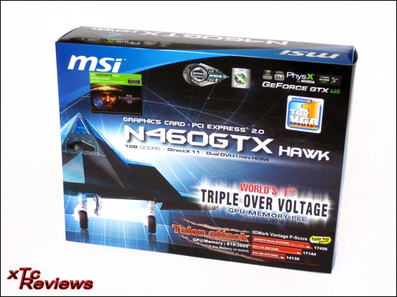 [27/12/2010] MSI N460GTX Hawk Talon Attack im PCGHX-Test (2)