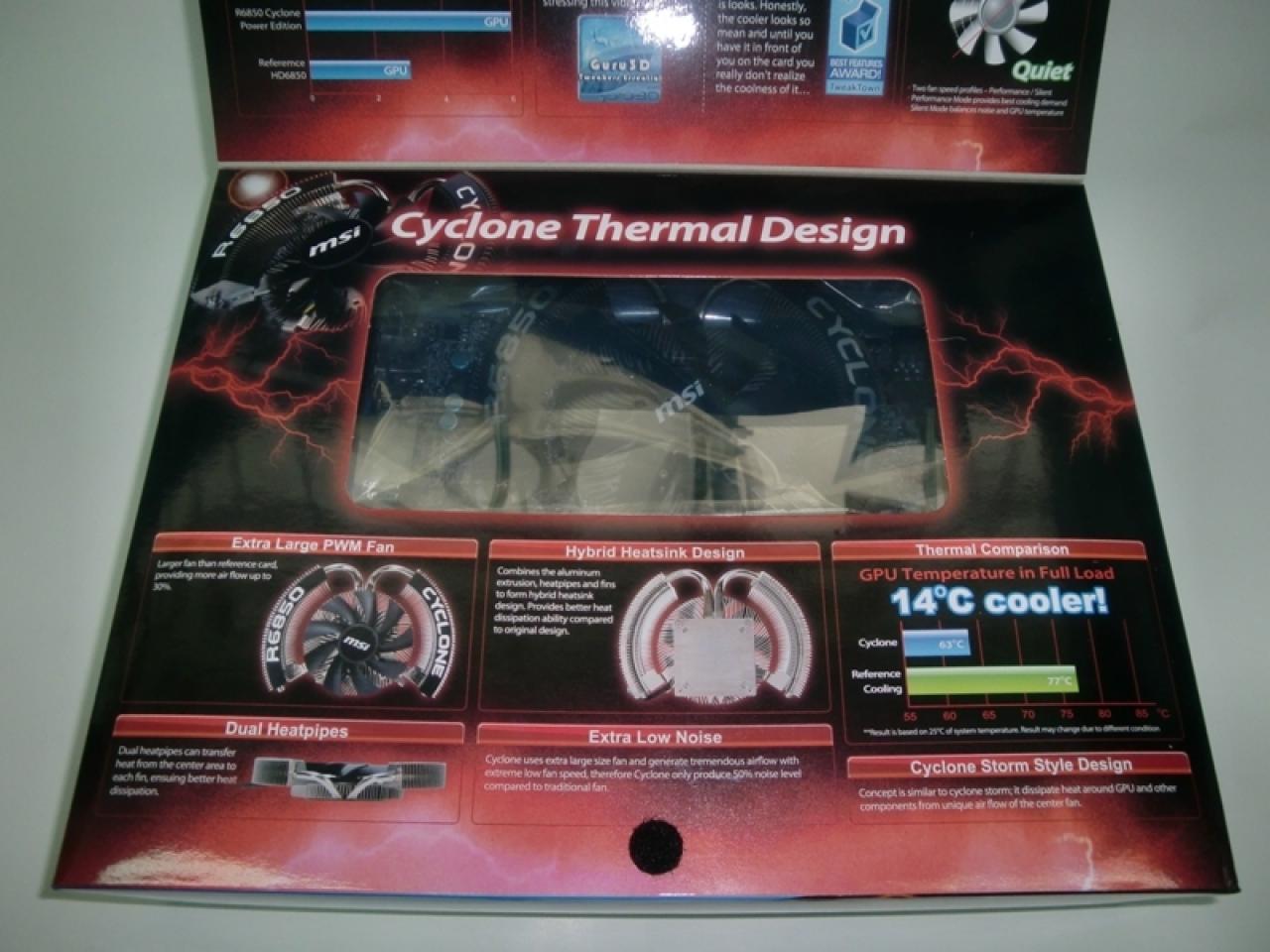 [17/12/2010] MSI Radeon HD 6850 Cyclone Power Edition: Auf 1.020 MHz GPU-Takt übertaktet - Update (7)