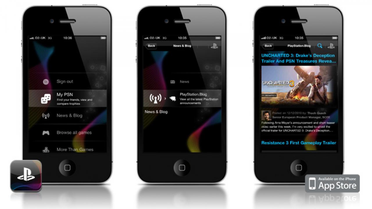 [17/12/2010] Die Playstation-App kommt bald auch auf das Iphone (1)
