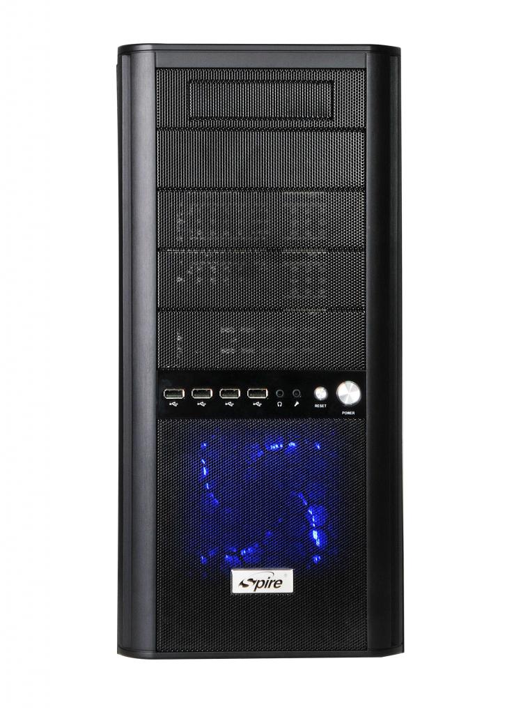 [02/12/2010] Spire Sentor 6004: Neues Gehäuse mit sechs 120-mm-LED-Lüftern (5)