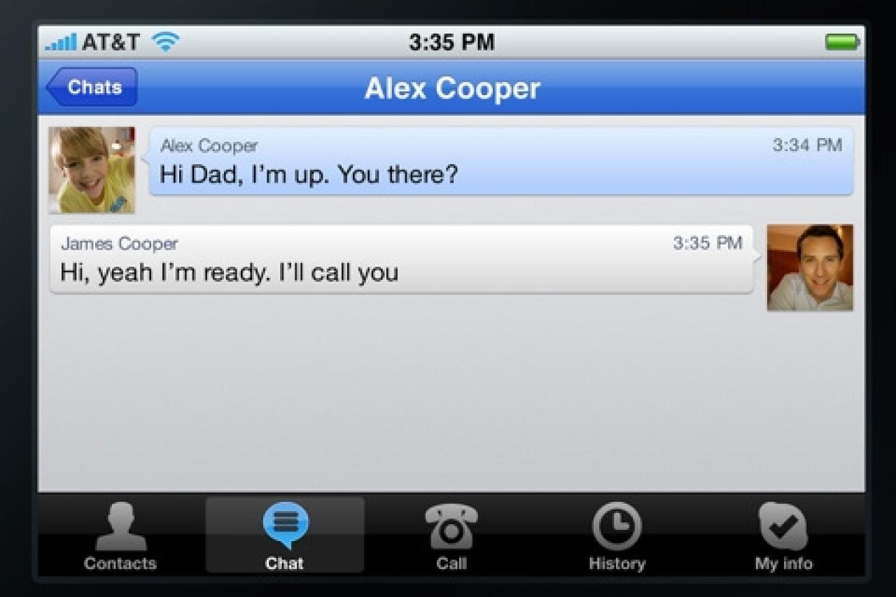 [30/12/2010] Apple iPhone: Videotelefonie nun auch mit Skype möglich (3)