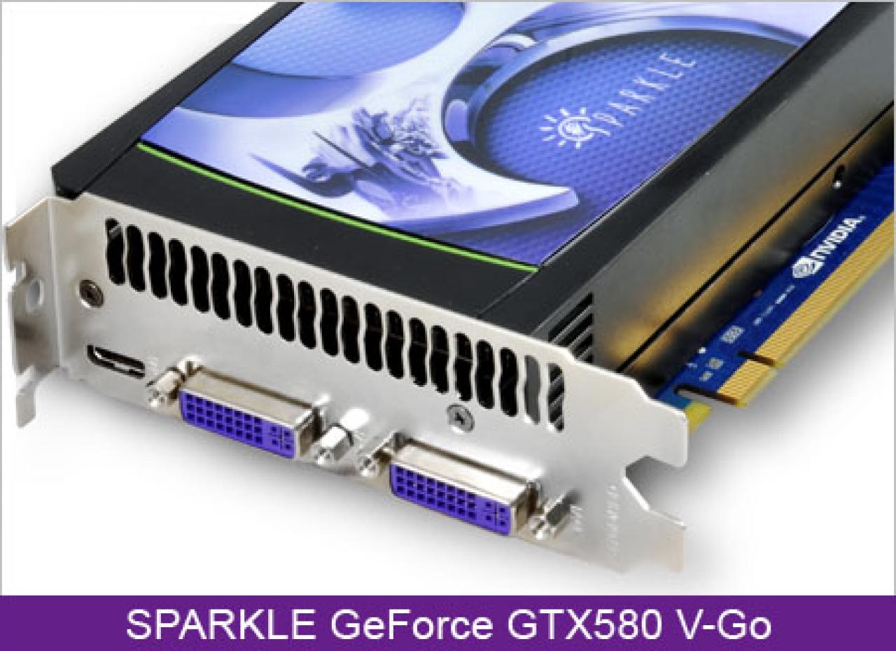 [16/12/2010] Sparkle Geforce GTX 580 V-Go: Erste eigenständig produzierte Geforce GTX 580