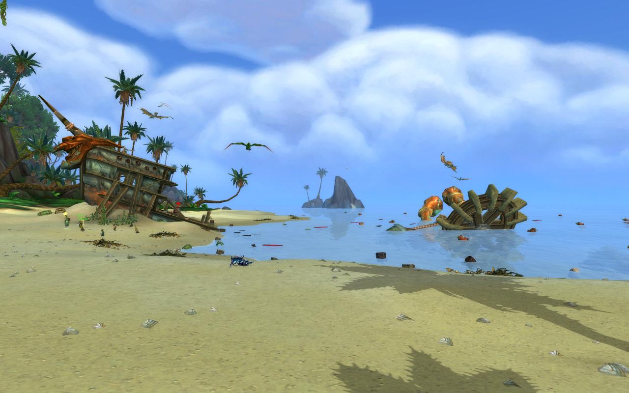 [16/12/2010] 2010: Cataclysm (Die Comic-Optik bleibt, aber der Strand sieht wüst aus)