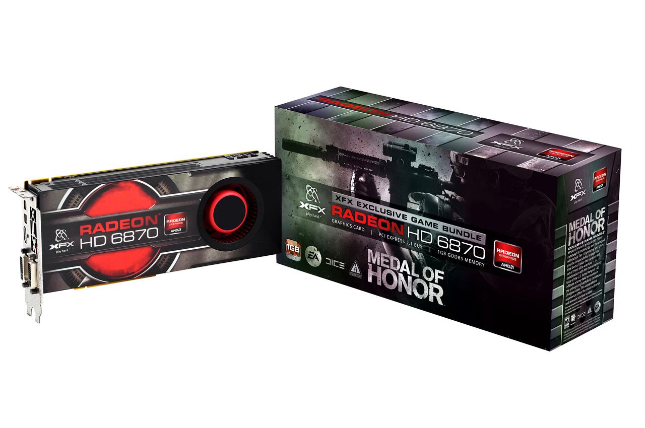 [03/12/2010] XFX präsentiert Radeon HD 6870 als Medal-of-Honor-Ausgabe