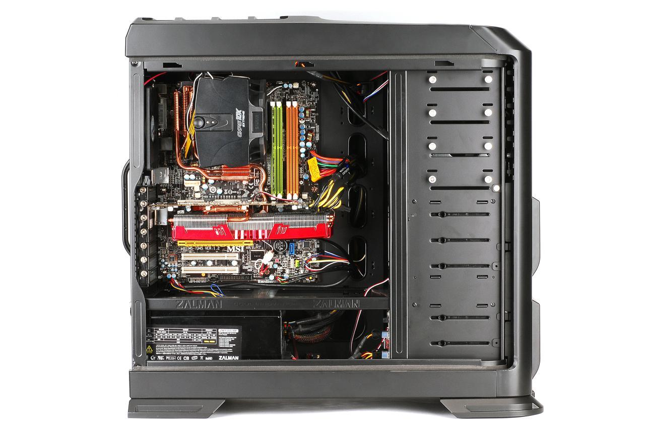 [15/12/2010] Zalman GS1200: Neuer Full-Tower mit USB 3.0 und zwei 200-mm-Lüftern