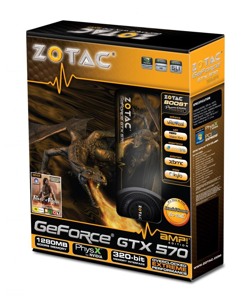 [20/12/2010] Zotac Geforce GTX 570 AMP: Werksübertaktete GTX 570 im Referenzdesign (5)