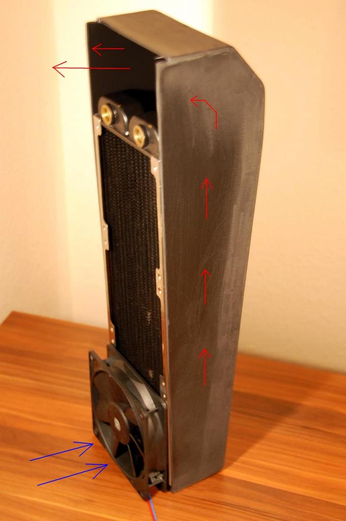 [17/12/2010] Schöner-Wohnen-Casemod: Der Wakü-PC im Schreibtisch (17)