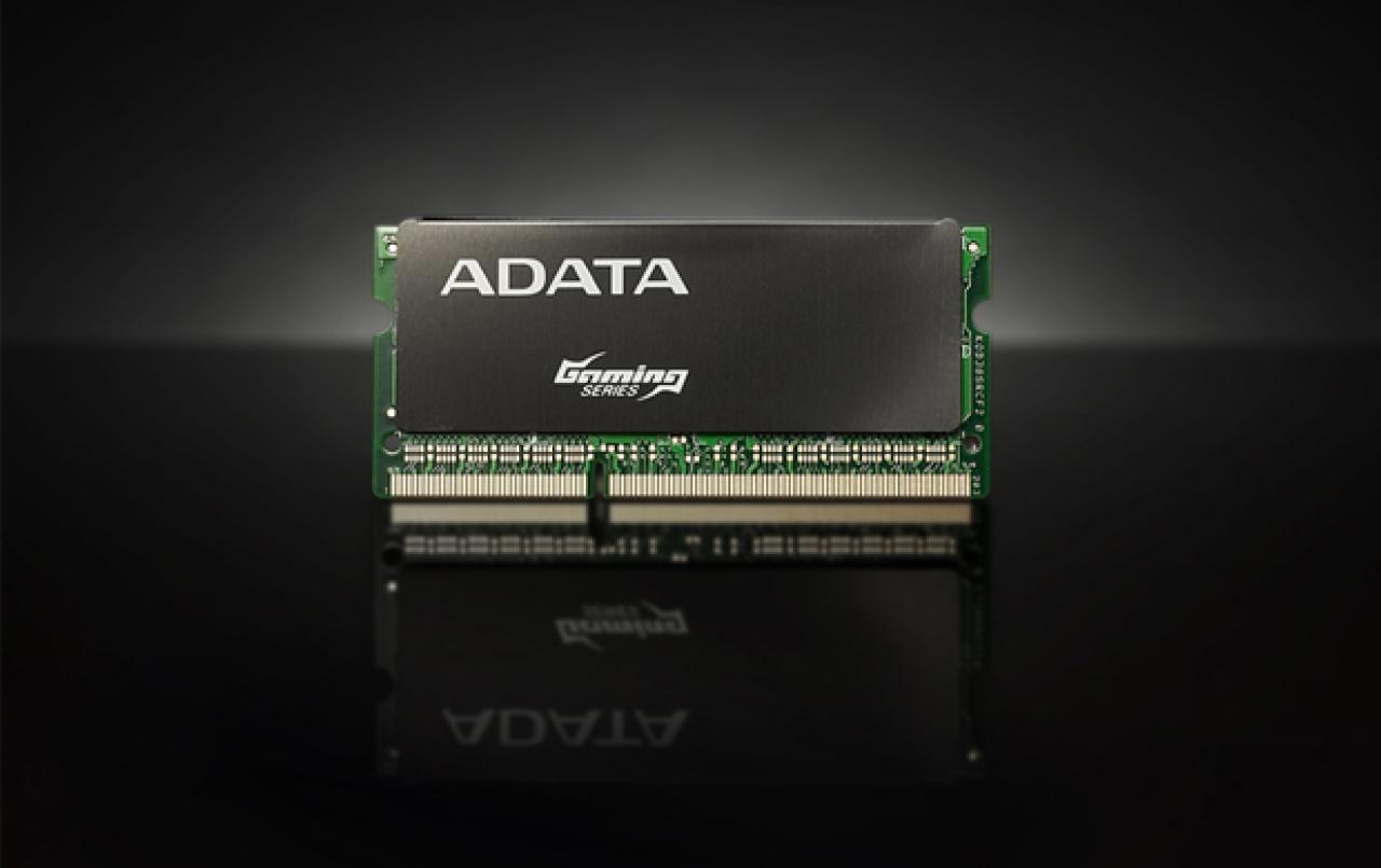 [23/12/2010] Adata: DDR3-1600-Notebook-RAM mit 4 GiByte und Heatspreader (1)