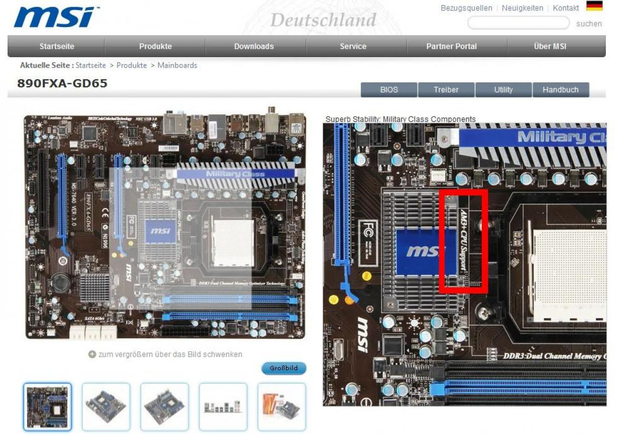 [14/01/2011] MSI 890FXA-GD65 mit 