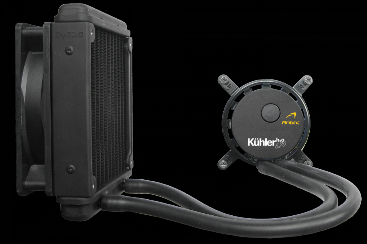 [14/01/2011] Antec präsentiert Kühler H2O 620 in Kooperation mit Asetek