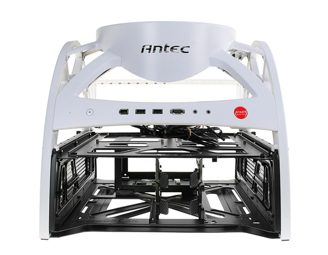 [19/01/2011] Antec Skeleton Open Air Case in der Limited White Edition vorgestellt (2)