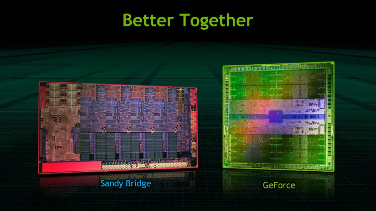 [04/01/2011] Better Together: Intel-CPU plus Geforce-GPU