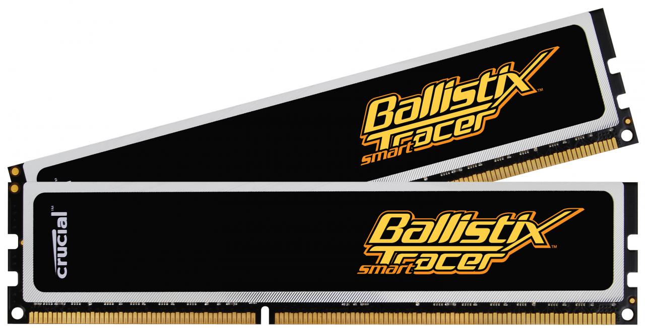 [09/01/2011] Crucial Ballistix Smart Tracer 4-GB-Kit (DDR3-1600)