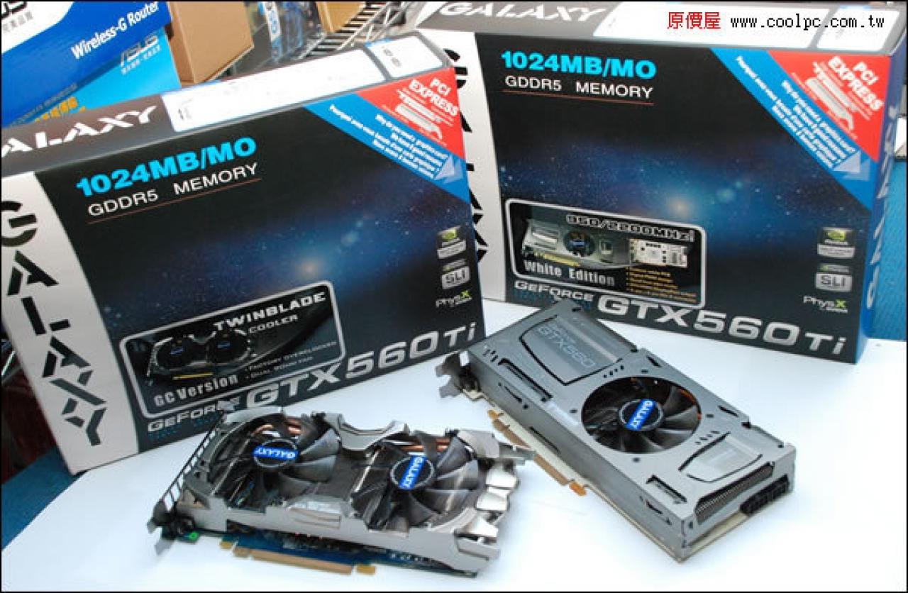 [24/01/2011] Galaxy Geforce GTX 560 Ti